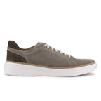 Light gray suede sneakers